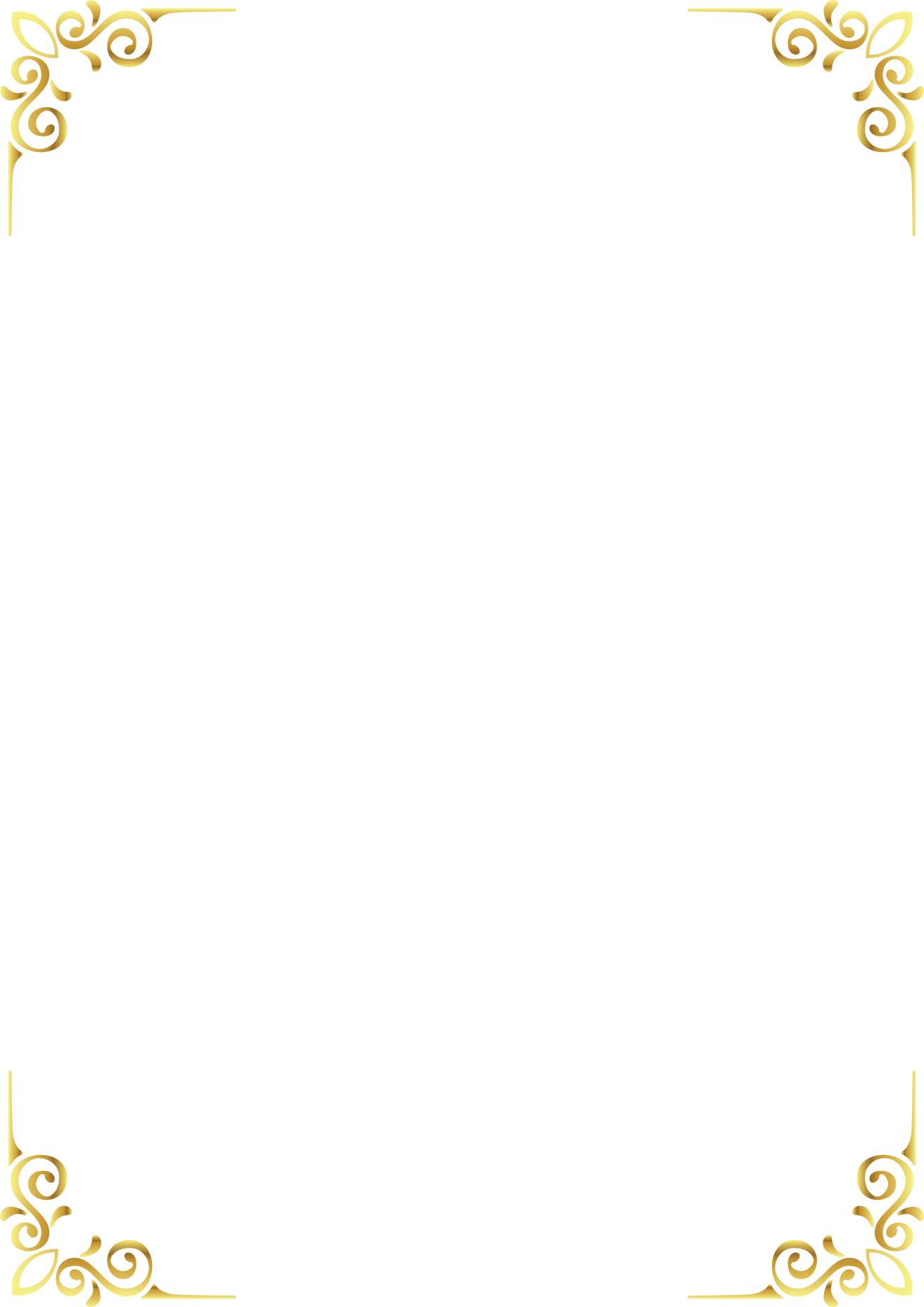 rectangle Border, gold line, golden border, luxury frame,